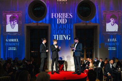 Podpora projektu Musíš to Říct! na benefiční akci Forbes